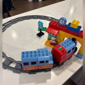 LEGO DUPLO My First Train Set 10507. Train works! Almost Full Set